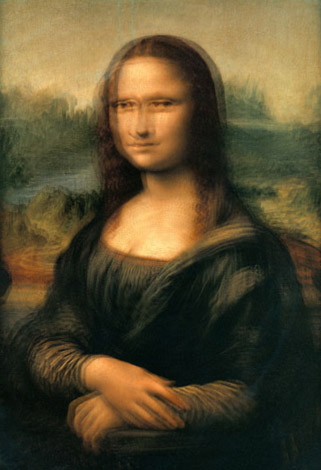 Mona Lisa betrunken
