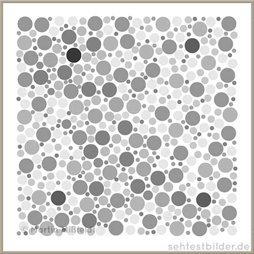 Farbsehtest Rot Grün, Farbenblindheit-Simulation