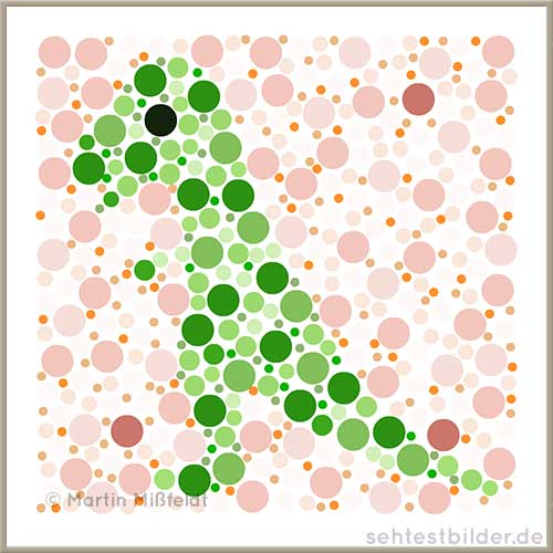 Farbsehtest Rot Grün: Lösung