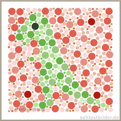 Farbsehtest Rot Grün