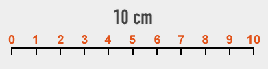Abstand 10 cm (für Sehtest)