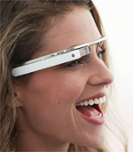 Seitenansicht der neuen Google Brille