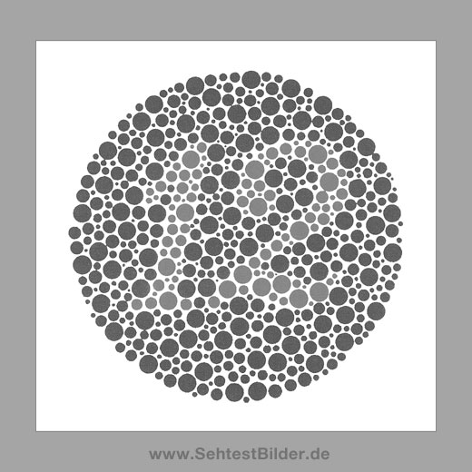 Sehtest: Grau-Stufen