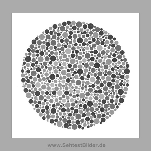 Sehtest Graustufen