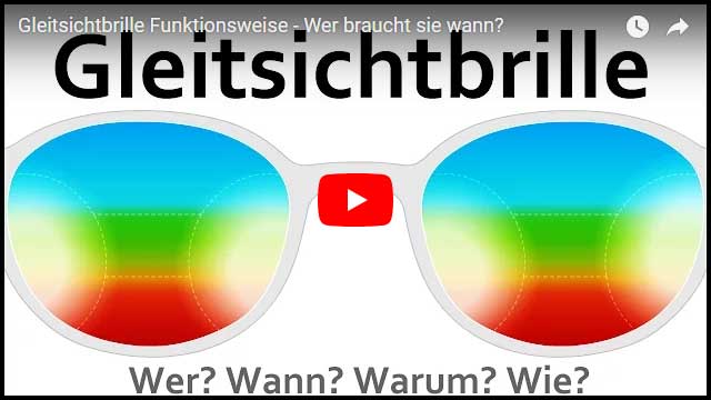 Gleitsichtbrille Funktionsweise