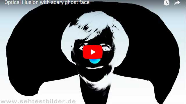 Optical illusion Angela Merkel
